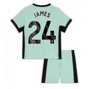 Chelsea Reece James #24 Rezervni Dres za Dječji 2023-24 Kratak Rukavima (+ kratke hlače)